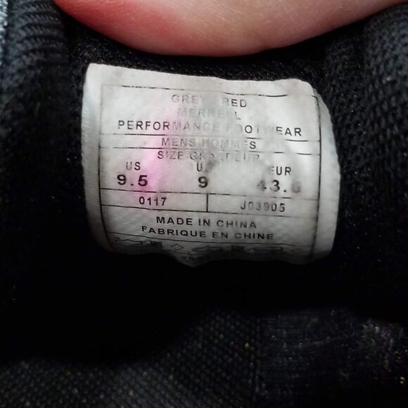 Merrell Trail Glove 3 Trail Running Shoes Mens 9.5/10 MISMATCHED Grey J03905 - Picture 8 of 9